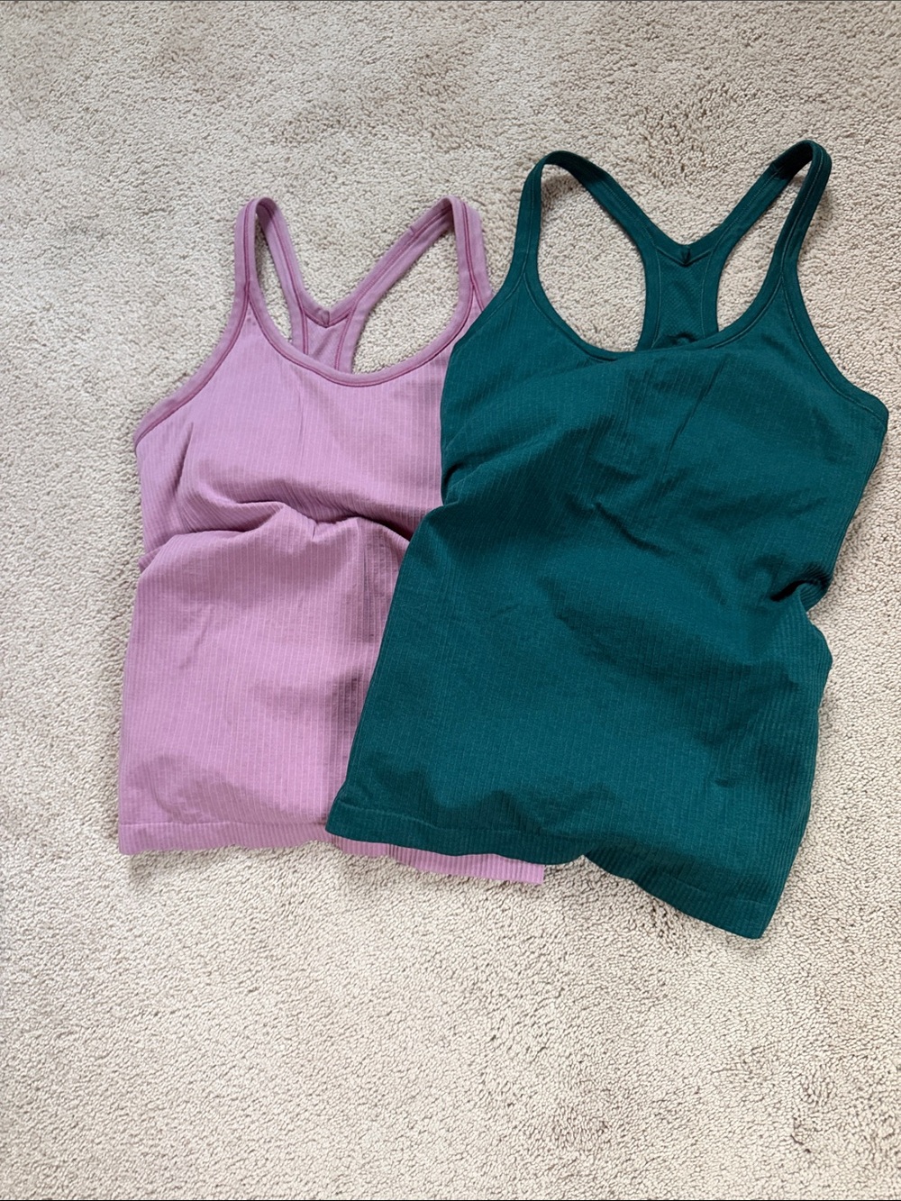 Lululemon Ebb to Street Tanks size 6
